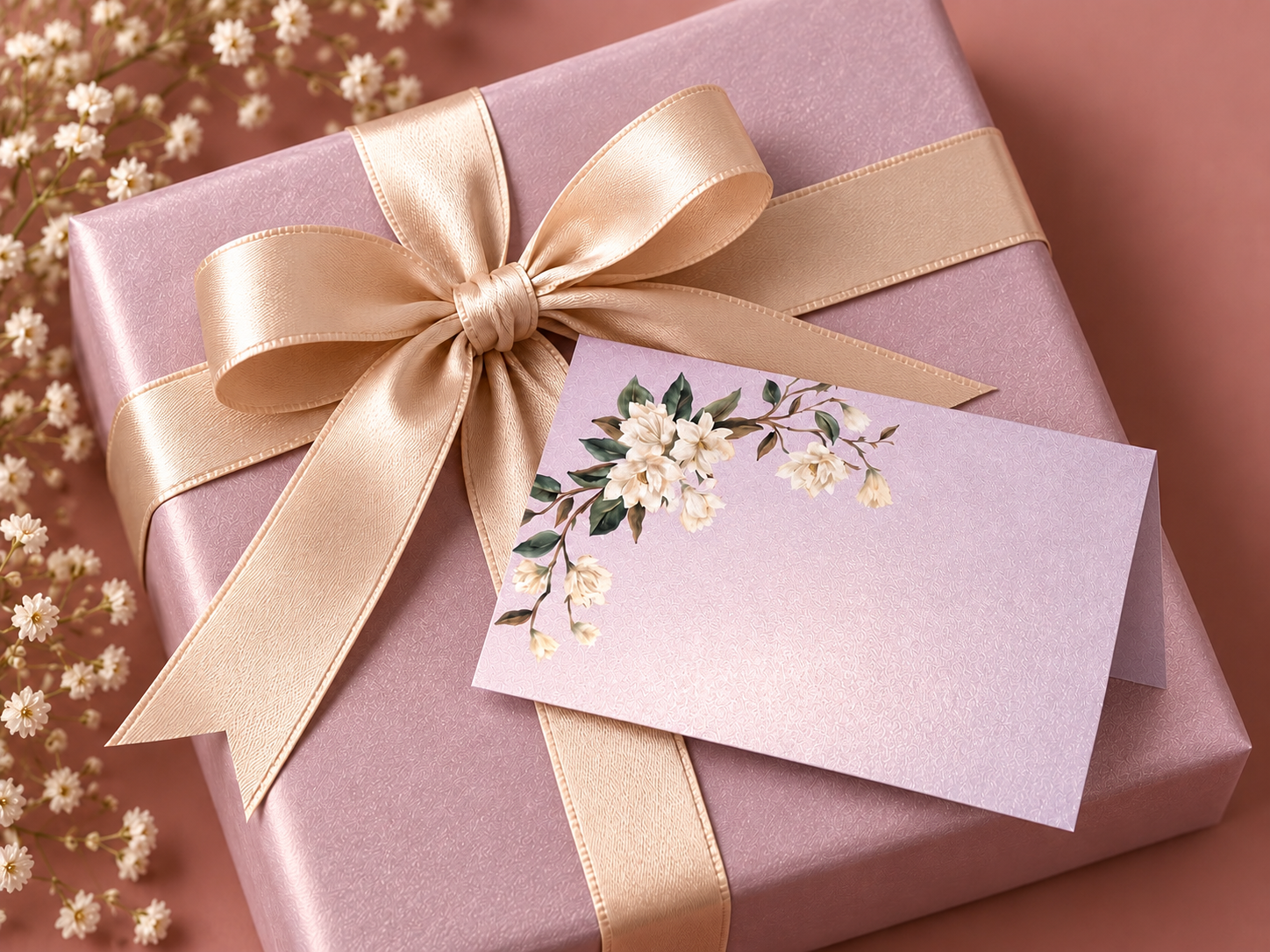 Lavender Bloom Gift Tag (Pack of 10) - Image 3