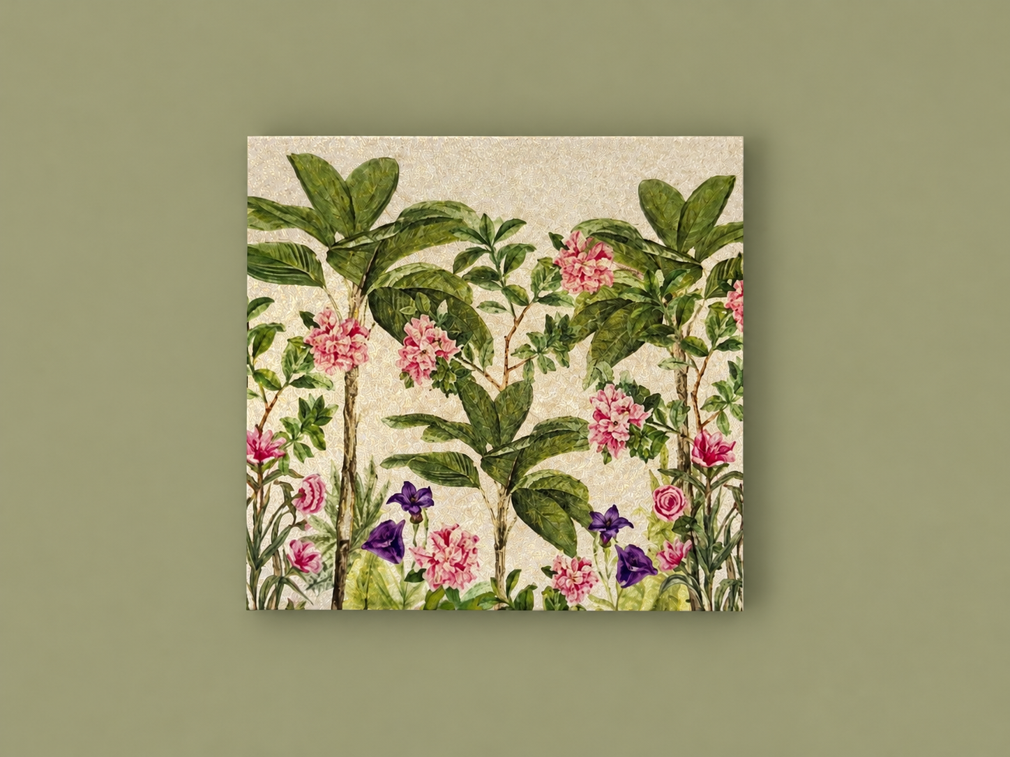 Botanical Garden Foldable Gift Tag (Pack of 10)