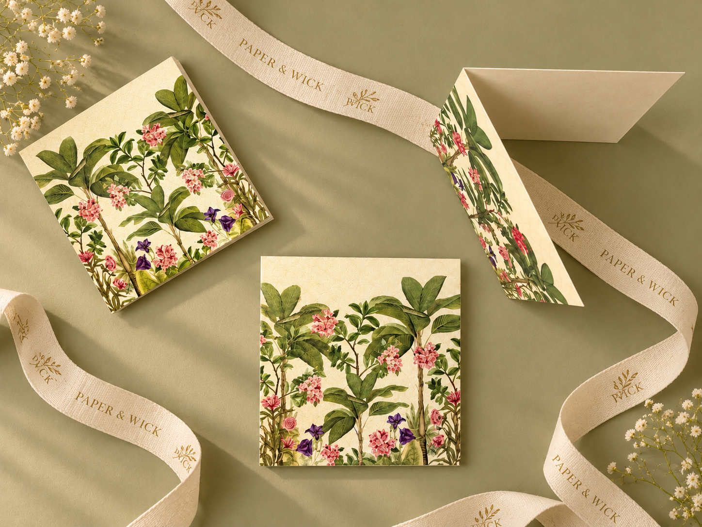 Botanical Garden Foldable Gift Tag (Pack of 10) - Image 2
