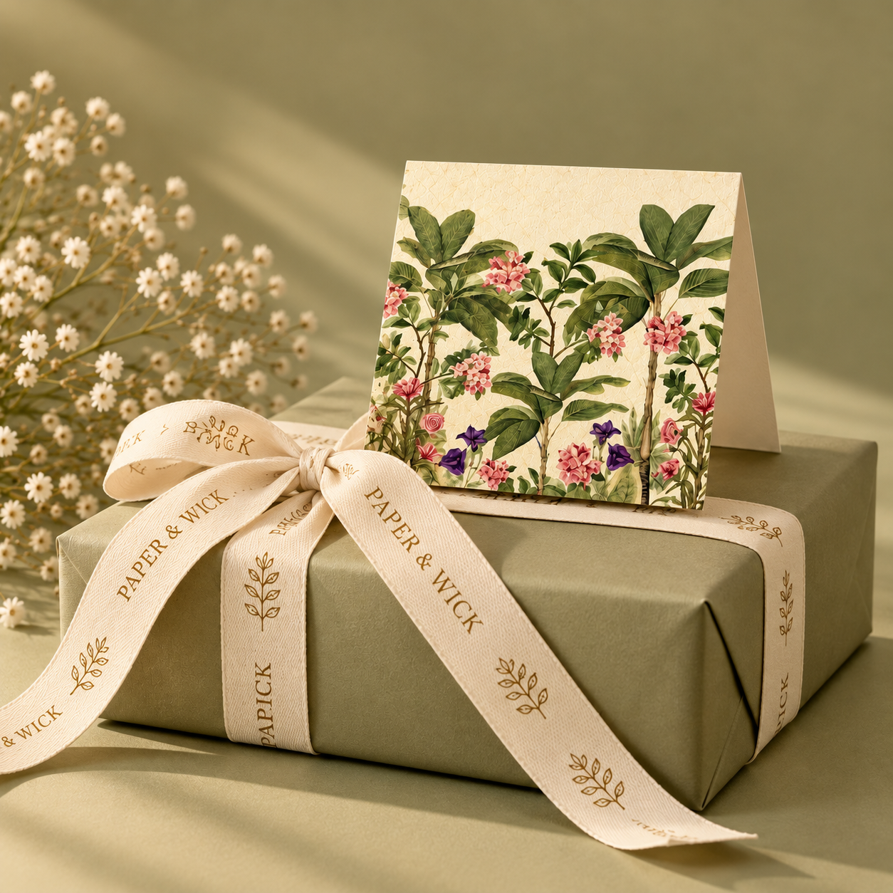 Botanical Garden Foldable Gift Tag (Pack of 10) - Image 3