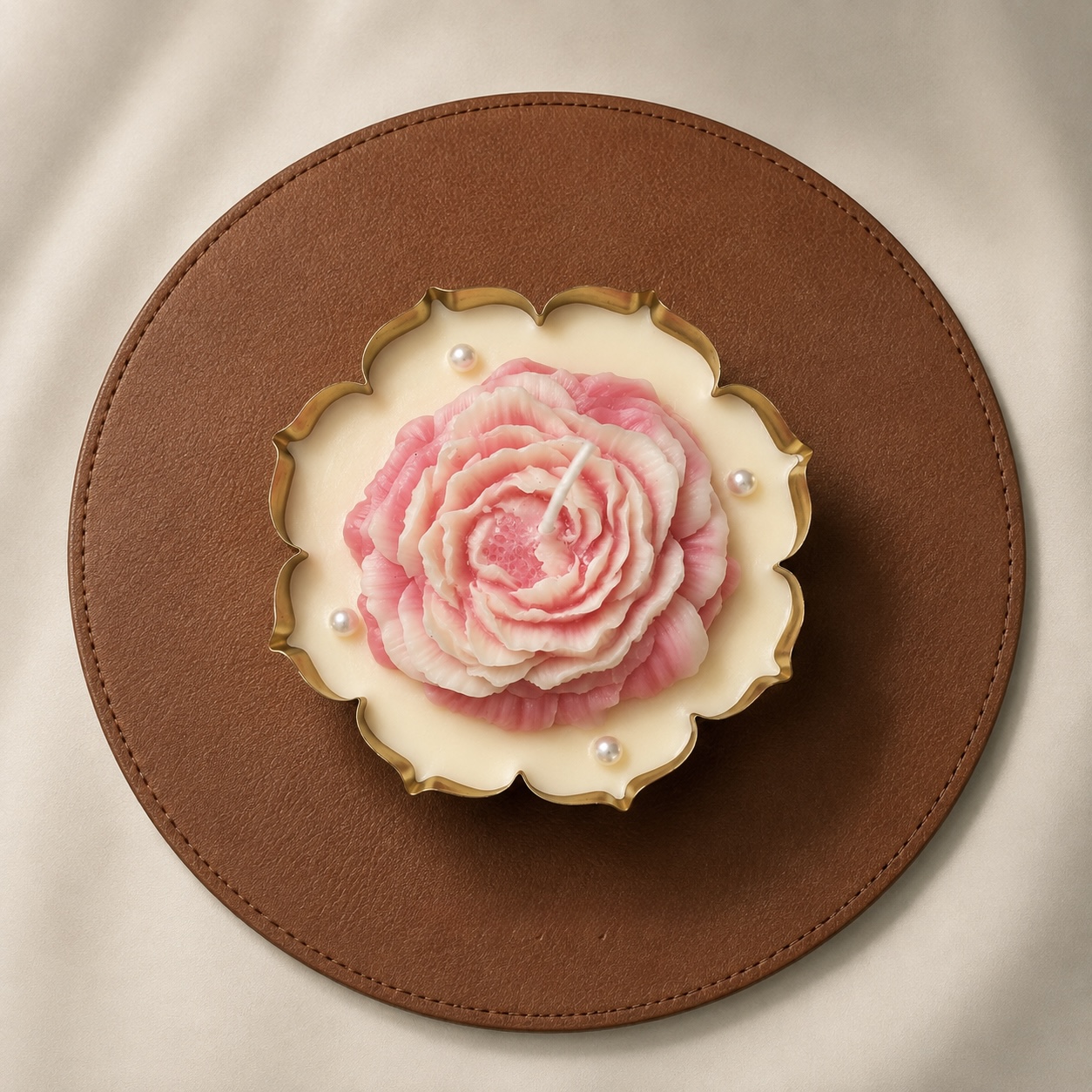 Petal Meadow – Urli Candle - Image 2