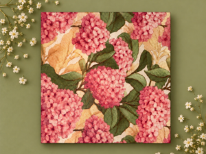 Blush Hydrangea Foldable Gift Tag (Pack of 10)