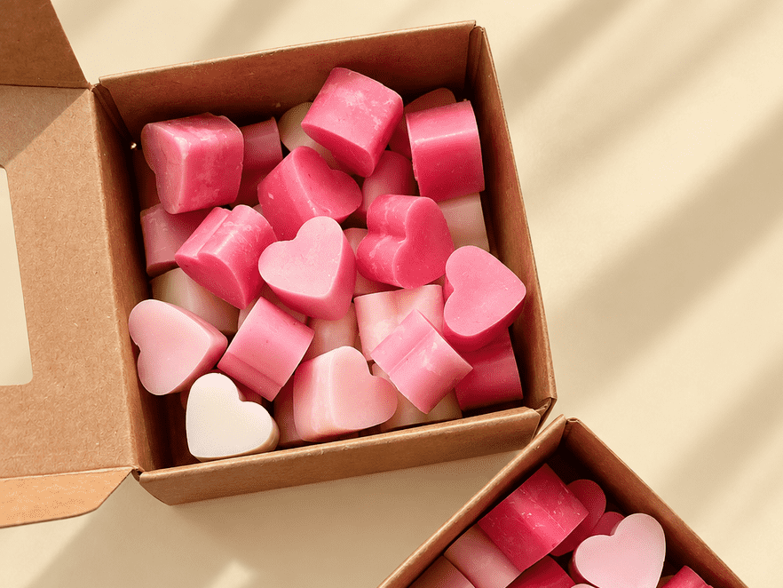 Rose Heart Wax Melts