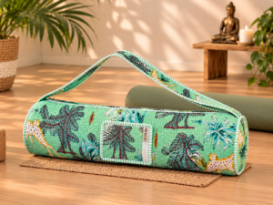 Tropical Escape Quilted Yoga Bag